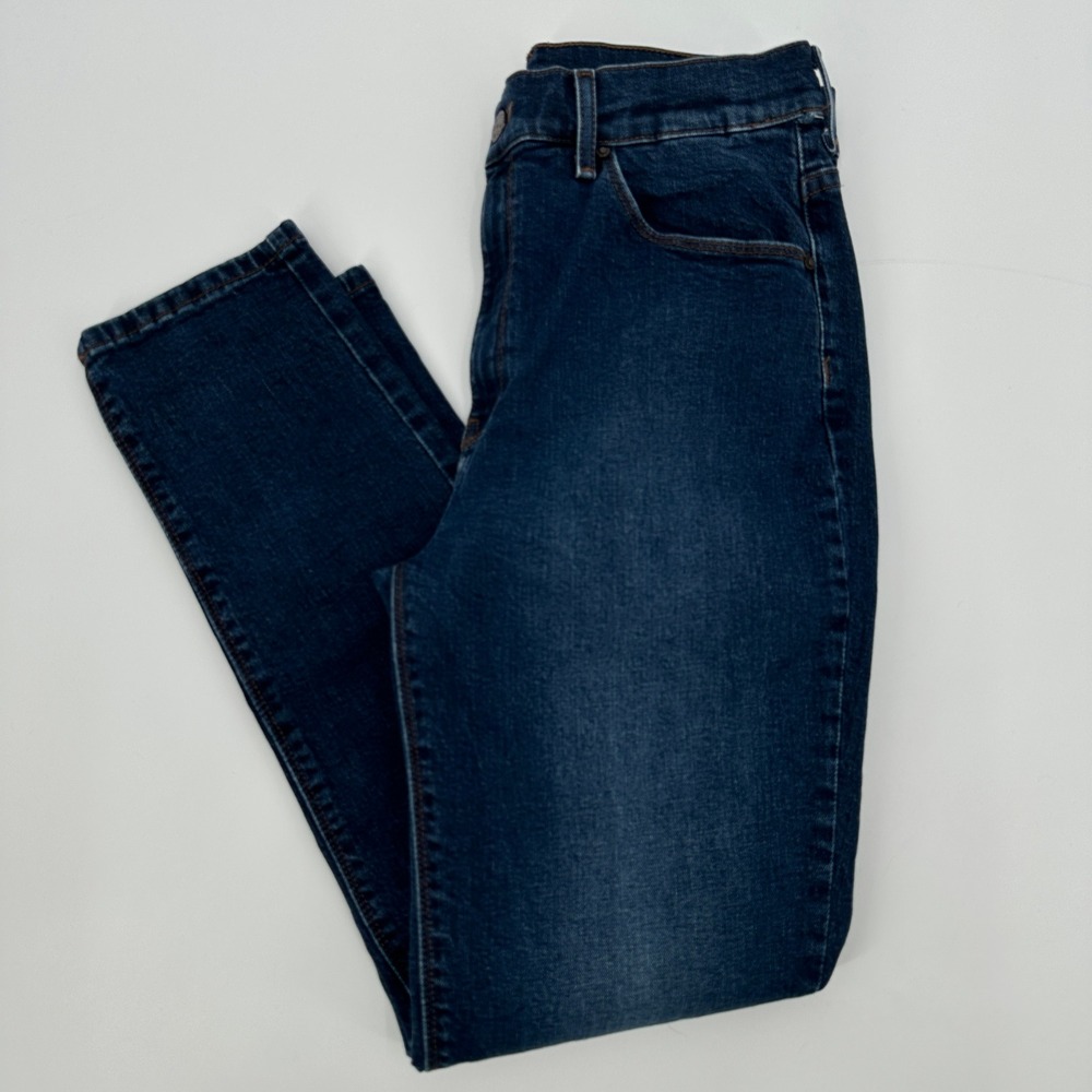 Mott & Bow Women's Dark Wash‎ Slim Straight Leg Jeans W30 L28 Denim